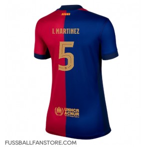 Barcelona Inigo Martinez #5 Replik Heimtrikot Damen 2024-25 Kurzarm